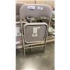 Image 2 : NEW TABLE TOP IRONING BOARD AND 2 METAL FOLDING CHAIRS