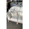 Image 8 : RATTAN LOVESEAT AND ARMCHAIR WITH OTTOMAN
