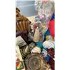 Image 8 : TOTE OF COLLECTIBLES EASTERN FIGURES, SMALL FRAMES AND MORE
