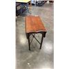 Image 2 : ANTIQUE DROPSIDE CARVED TABLE