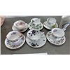 Image 2 : COLLECTION OF CUPS AND SAUCERS: ROYAL ALBERT, QUEENS, ROYAL STAFFORD, THUSTLE, ROYAL GRAFFON, ROYAL 