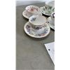 Image 8 : COLLECTION OF CUPS AND SAUCERS: ROYAL ALBERT, QUEENS, ROYAL STAFFORD, THUSTLE, ROYAL GRAFFON, ROYAL 