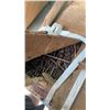 Image 8 : LOT OF PARTS ORGANIZER WITH CONTENTS, PARTS BINS, NAILS AND PVC CONNECTORS