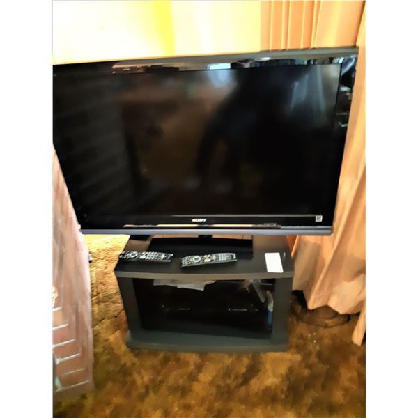 Sony TV, DVD Player, Stand