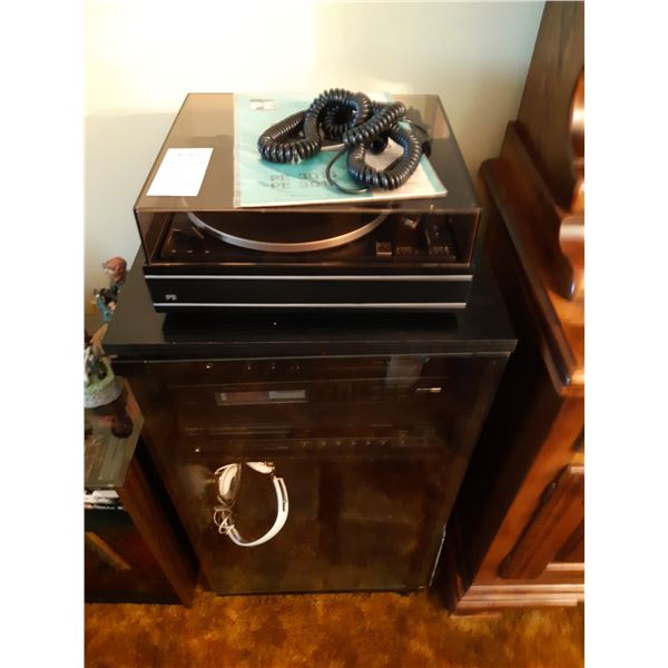 Turntable, Cabinet, Electronics B