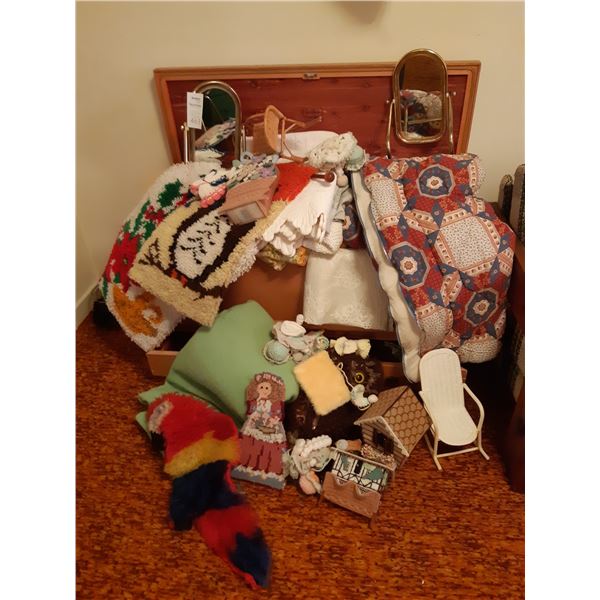 Boshart Cedar Chest and Linens Cat C