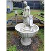 Image 1 : Bird Bath Statue Cat B