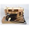 Image 1 : SINGER 401A SEWING MACHINE WORKING
