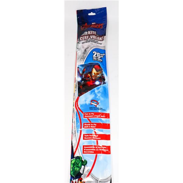 NEW 26" KIDS POLY DIAMOND KITE -AVENGERS