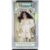 Image 1 : HERITAGE MINT PORCELAIN DOLL (NEW IN BOX)