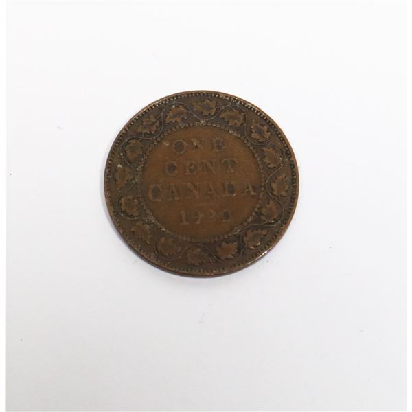1920 CANADIAN ONE CENT COIN