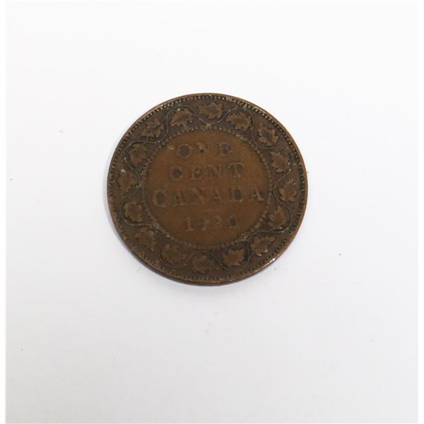 1920 CANADIAN ONE CENT COIN