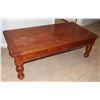 Image 1 : COFFEE TABLE (16" TALL X 47" LONG X 2' WIDE)