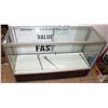 Image 2 : STORE DISPLAY GLASS SHOWCASE L60"X W20"X H40" WITH