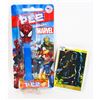 Image 1 : SPIDER MAN PEZ DISPENSER WITH MARVEL 1991 CARD