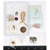 Image 1 : JEWELRY LOT - BROOCHES, PINS