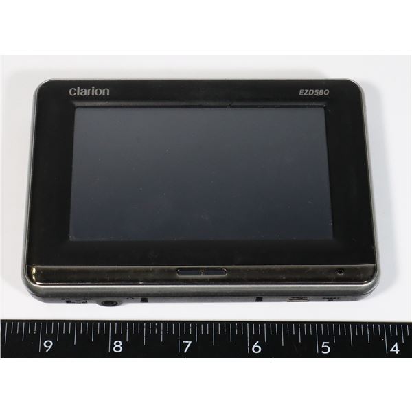 CLARION AZD580 GPS NAVIGATION UNIT UNTESTED