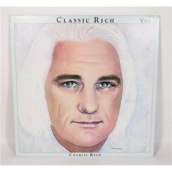 CHARLIE RICH: CLASSIC RICH VOL. 2 RECORD LP