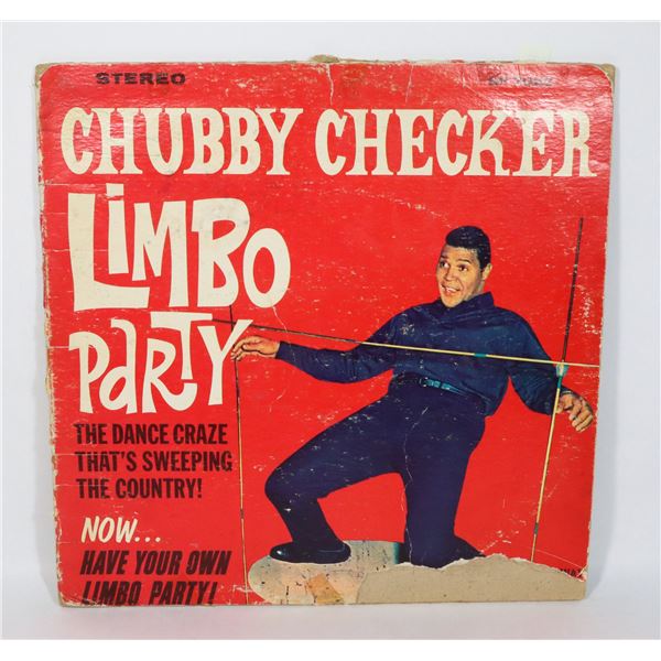 CHUBBY CHECKER LIMO PARTY RECORD LP