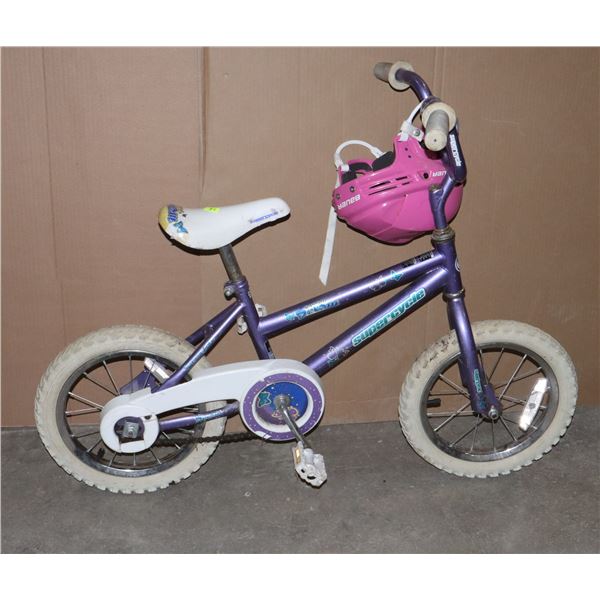 SUPERCYCLE DREAM KIDS BIKE WITH HELMET