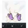 Image 1 : NEW CAT FAIR DROP EARRINGS