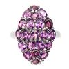 Image 1 : Natural Rhodolite Garnet Ring