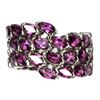 Image 2 : Natural Marquise Rhodolite Garnet Ring