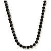 Image 1 : Diamond Polished Black Spinel necklace - 350 carat