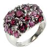 Image 2 : Natural Unheated Rhodolite Garnet Ring
