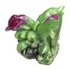 Image 1 : Natural Handcarved Ruby Zoisite 316 Carats Dolhphins