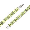 Image 3 : Natural Peridot Tanzanite Bracelet