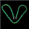 Image 2 : Natural Ethiopian Green Opal Necklace