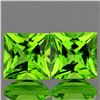 Image 1 : Natural  Princess Green Peridot Pair {Flawless-VVS}