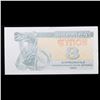 Image 2 : 1991 Ukraine 3 Karbovanets Note P# 82A Grades Gem CU