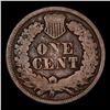 Image 3 : 1870 Indian Cent 1c Grades vg, very good