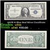 1957B $1 Blue Seal Silver Certificate Grades vf++