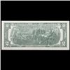 Image 3 : 1976 $2 Federal Reserve Note 1st Day of Issue, with Stamp Grades Choice AU/BU Slider