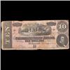 Image 2 : 1864 $10 Confederate Note, T68 Grades vf+