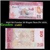 Image 1 : 2010 Sri Lanka 20 Rupee Note P# 123A Grades Select CU