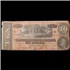 Image 2 : 1864 $10 Confederate Note, T68 Grades vf+