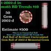 Image 1 : Shotgun Lincoln 1c roll, 2002-d 50 pcs Bank Wrapper.