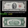 1953 $2 Red Seal United States Note Grades Choice AU/BU Slider
