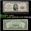 1929 $5 National Currency 'The City National Bank of Lansing MI' Type I Grades Select AU