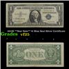 1957B **Star Note** $1 Blue Seal Silver Certificate Grades vf+