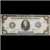 Image 2 : 1914 Large Size $10 Federal Reserve Note (Chicago, IL) Fr-931a Grades vf++