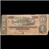 Image 2 : 1864 $10 Confederate Note, T68 Grades xf+