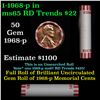 Image 1 : Shotgun Lincoln 1c roll, 1968-p 50 pcs Bank Wrapper.