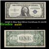 1935D $1 Blue Seal Silver Certificate Fr-1613W Grades Choice AU