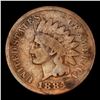 Image 2 : 1884 Indian Cent 1c Grades vg, very good
