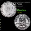 1941 Silver Great Britain 6 Pence KM-852 Grades vf++